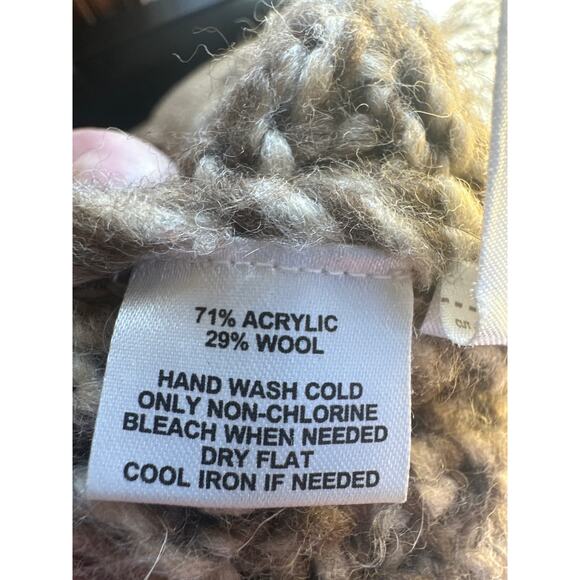 Women’s The Loft Batwing Tan Cardigan. Size Medium - Picture 4 of 4